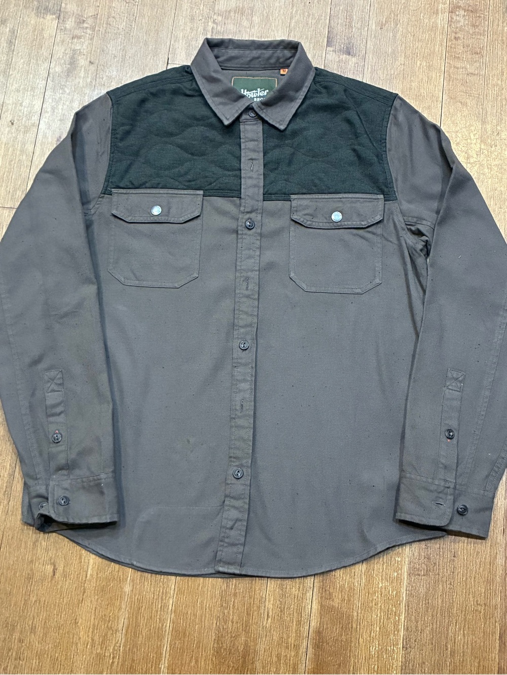 Howler Brothers - Men’s Quintana Quilted Flannel Snapshirt - MEDIUM - NWOT